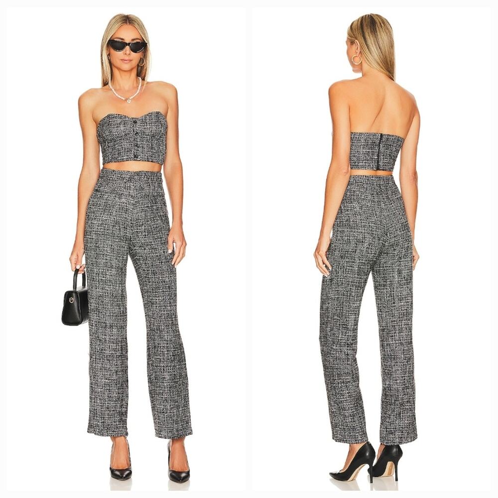 MORE TO COME Sasha Pant Set in Gray XL